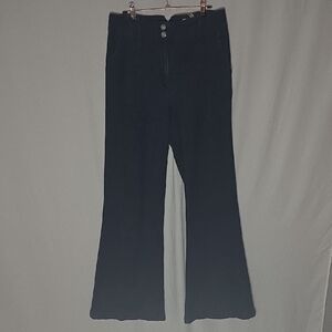 Maeve Midnight Blue Wide Leg Jeans